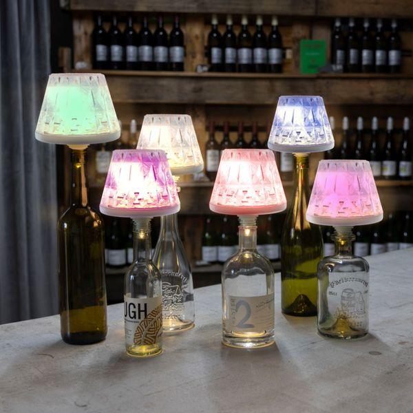 Actual product image REV LED bottle light