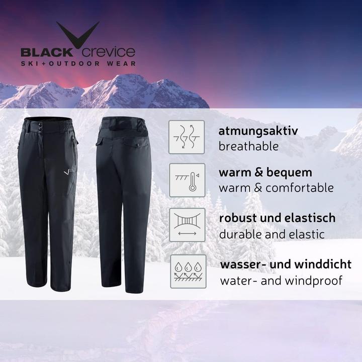 Immagine prodotto Black Crevice Dames skibroek, wit, 38 (38)