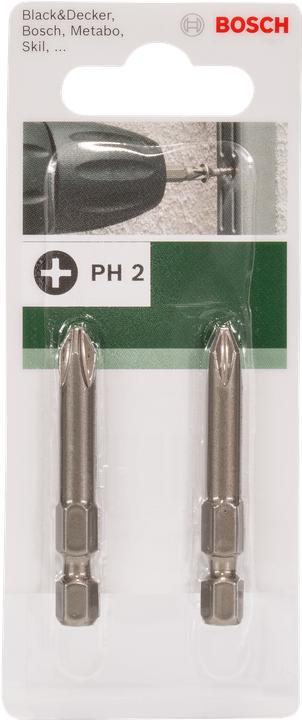 Produktbild Bosch Zubehör Schrauberklinge für Phillips-Kreuzschlitzschrauben (PH) (Kreuz Phillips PH)