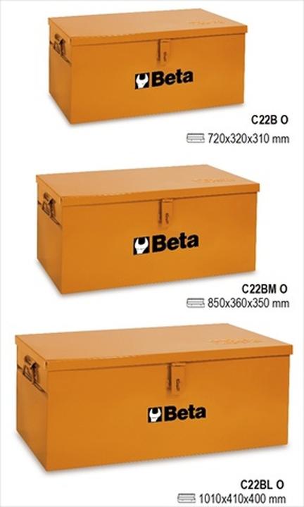 Produktbild BETA 022000160 C22Bm-O Werkzeugkasten aus Stahlblech