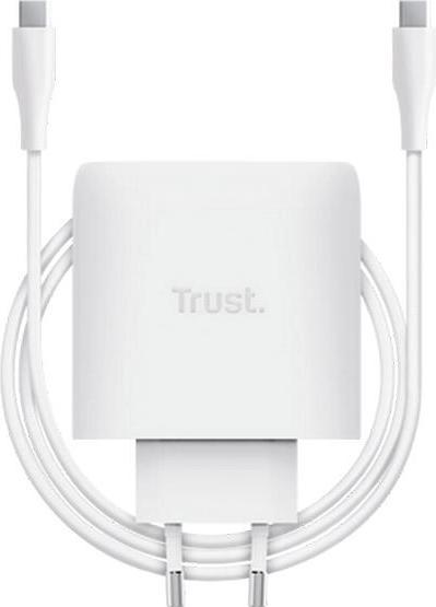Image du produit Trust Maxo 65w USB-C Gan Charger Whit (65 W)