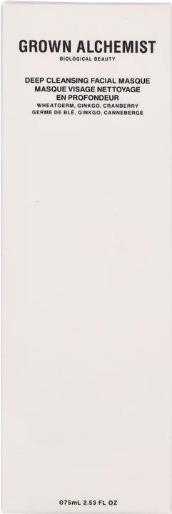 Actual product image Grown Alchemist GROWN Beauty - Deep Cleansing Masque: Wheatgerm, Ginkgo & Cranberry (75 ml)
