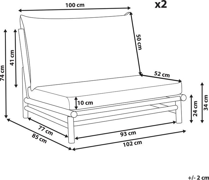 Produktbild Beliani Todi