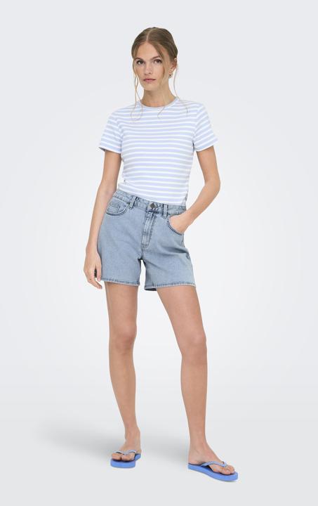 Immagine prodotto JdY JDYCLAUDIA Hohe Taille Weiter Beinschnitt Jeans-Shorts Jeans-Shorts (XL)