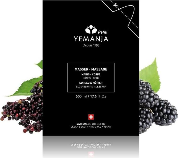 Produktbild Yemanja Massieren Holunder & Brombeere Refill (500 ml)