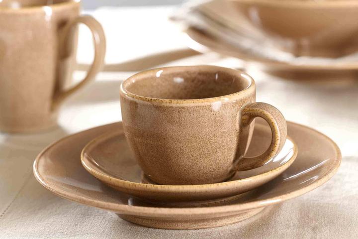 Produktbild Ritzenhoff & Breker Sahara Kaffeetassen mit Untertassen (12 x)