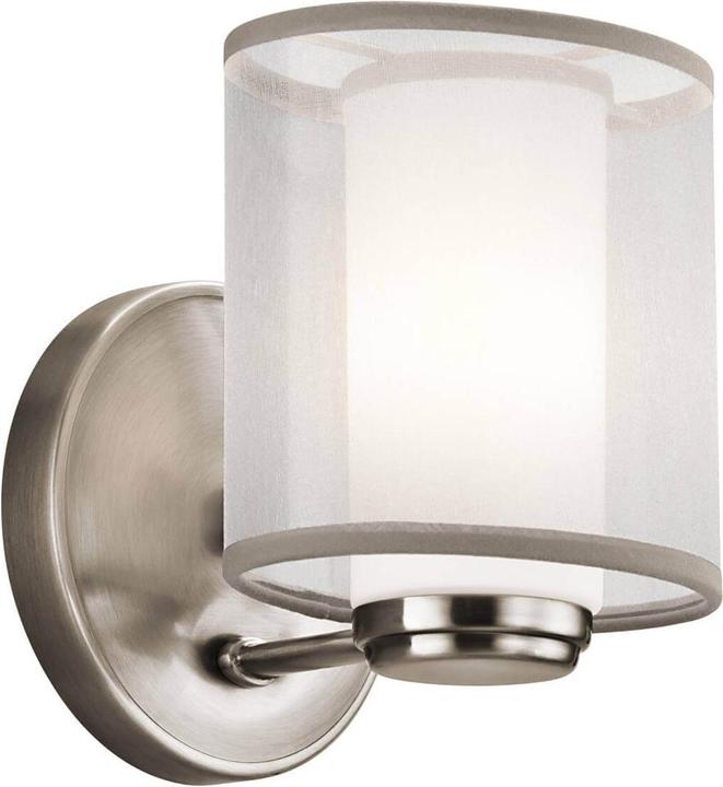 Actual product image Elstead Lighting Saldana LED wall light G9 Classic pewter (320 lm, G9)