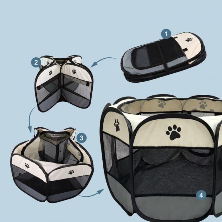 Produktbild Relaxdays Welpenauslauf (Hundezelt)