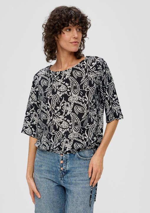 Actual product image S.Oliver Bluse Blusenshirt im O-Shape (34)