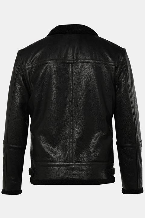 Produktbild Men+ Lederjacke, Leder, Teddyfutter (XL)