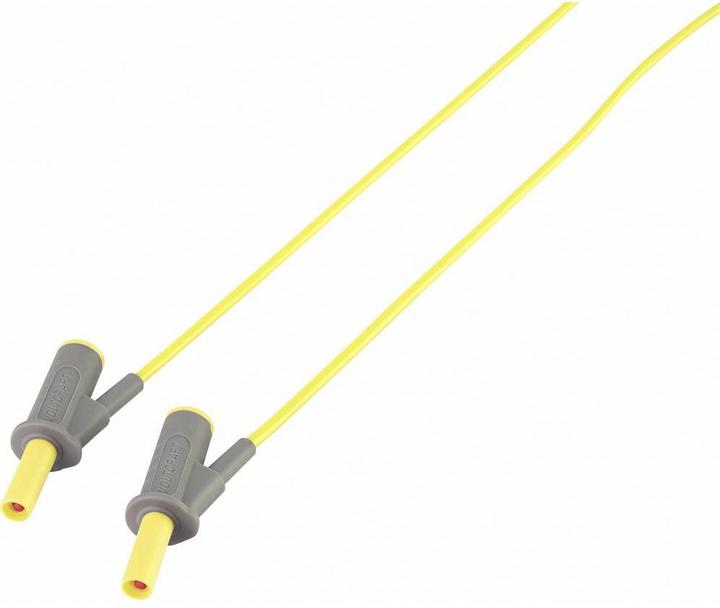 Actual product image Voltcraft Highly flexible test leads SET 2.0 m 1000 V, 600 V 10 A