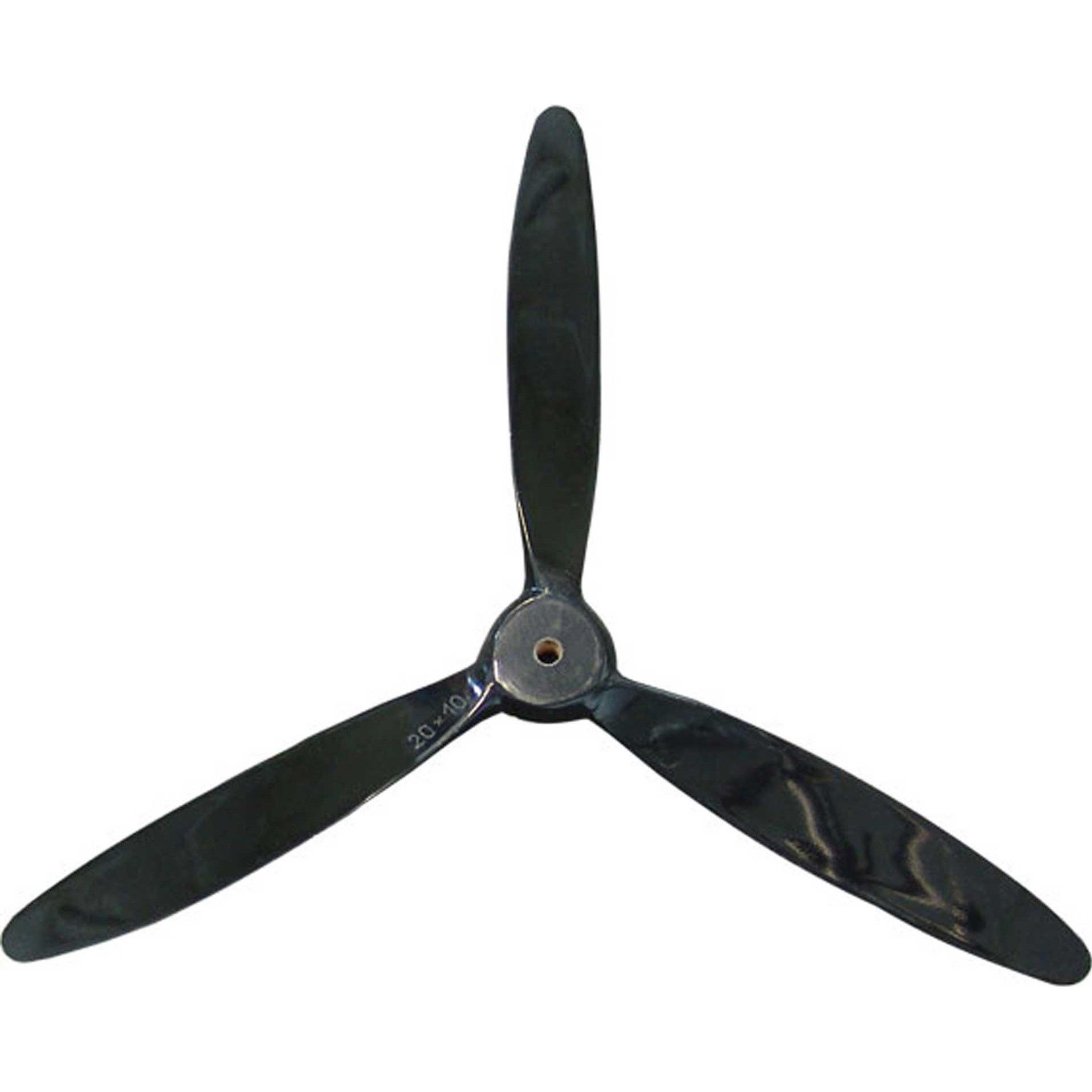 Thumbnail - Biela carbon luftschraube 3-blatt 20x10 "scale"