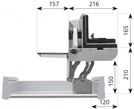 Productafbeelding Dr. Ritter Ingebouwde universele frees AES 72 SR/-H