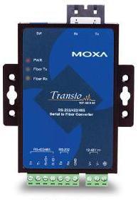 Actual product image Moxa Fiber Media Converter, Single
