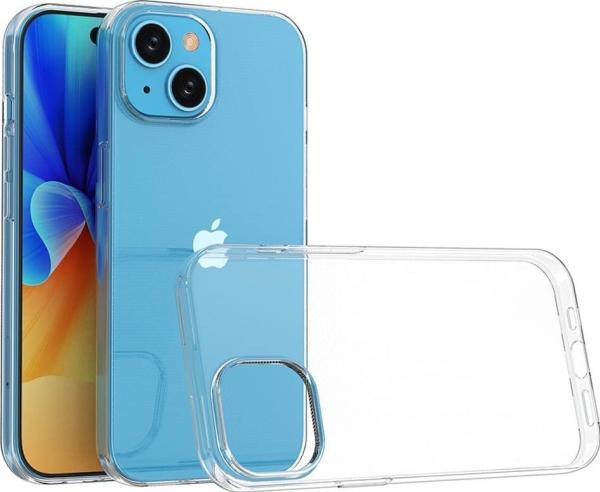 Produktbild Hurtel iPhone 15-Hülle aus der Ultra Clear-Serie in transparenter Farbe (Apple iPhone 15)