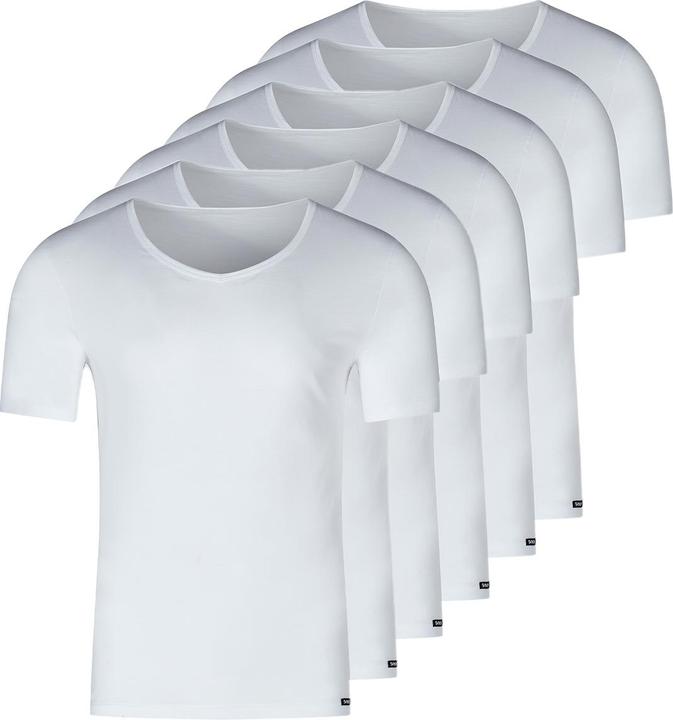 Image du produit Skiny Lot de 6 Maillot de corps / Chemise à manches courtes Maillot de corps / Chemise à manches courtes (XL)