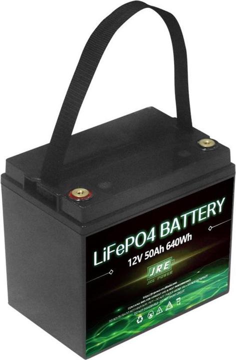 Image du produit Supersolar Batterie LifePo4 12,8V 50Ah BMS Bluetooth (12.80 V, 50 Ah)