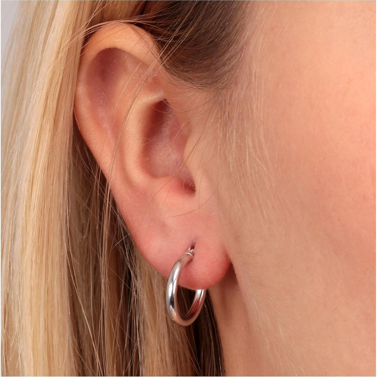 Thumbnail - Favs, Ohrringe, Creolen, (925er Silber)