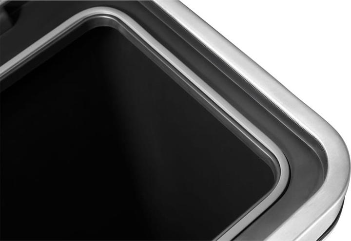 Actual product image EKO Waste separation system X-Cube pedal bin stainless steel 2 x 20 L made of brushed stainless (40 l)