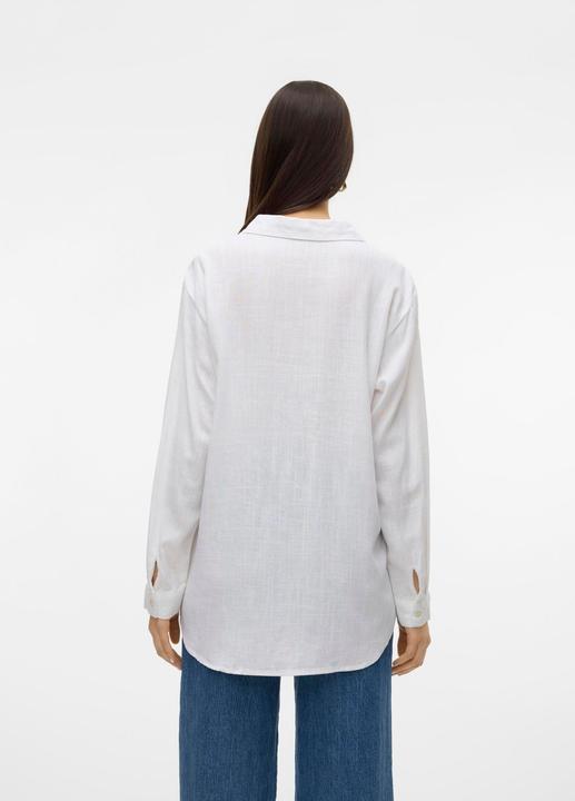 Produktbild Vero Moda Normal geschnitten Hemdkragen Ärmelbündchen mit Knopf Hemd Hemd (XS)