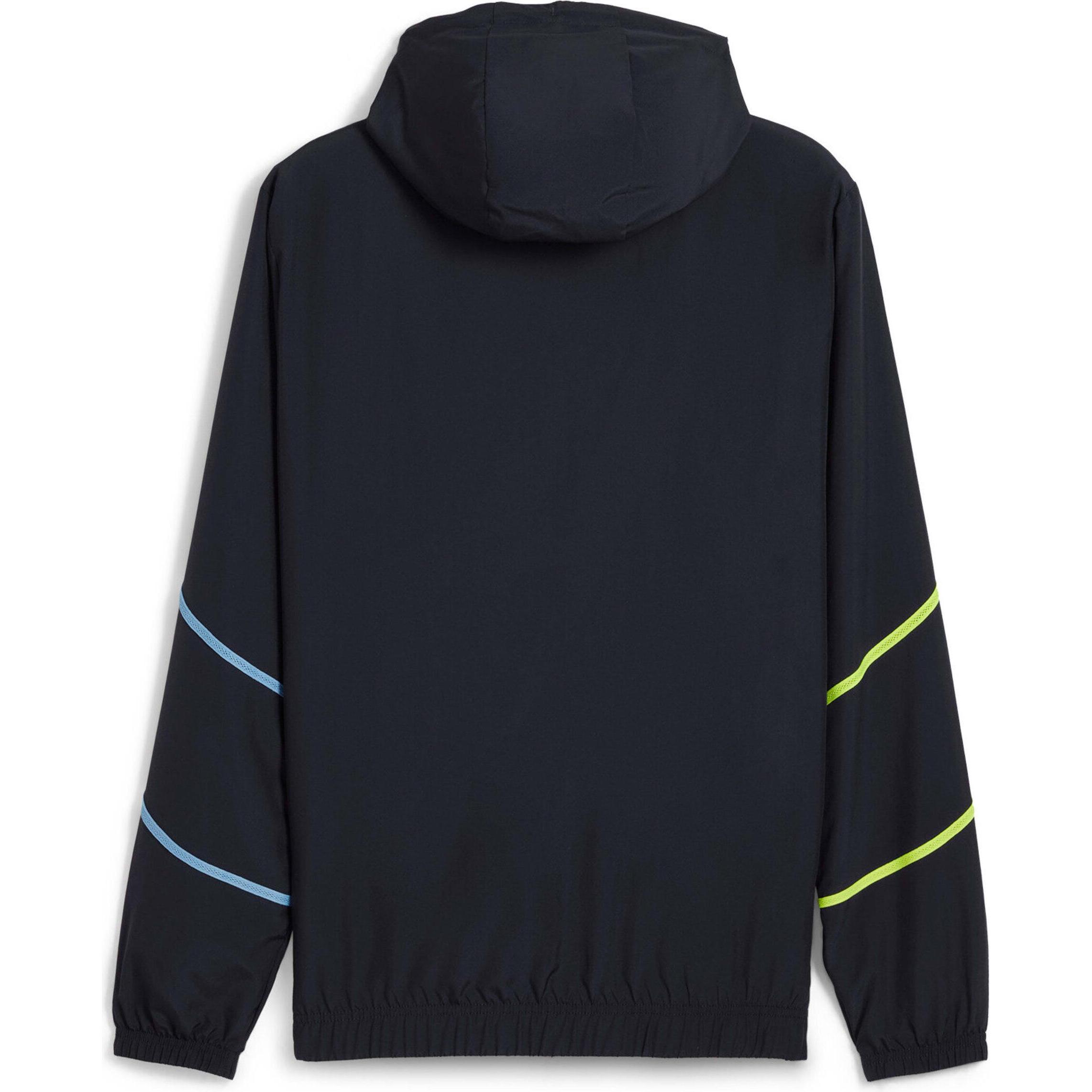 Thumbnail - Puma, Herren, Laufjacke, MCFC Prematch Woven Jacket (XS), Blau, XS