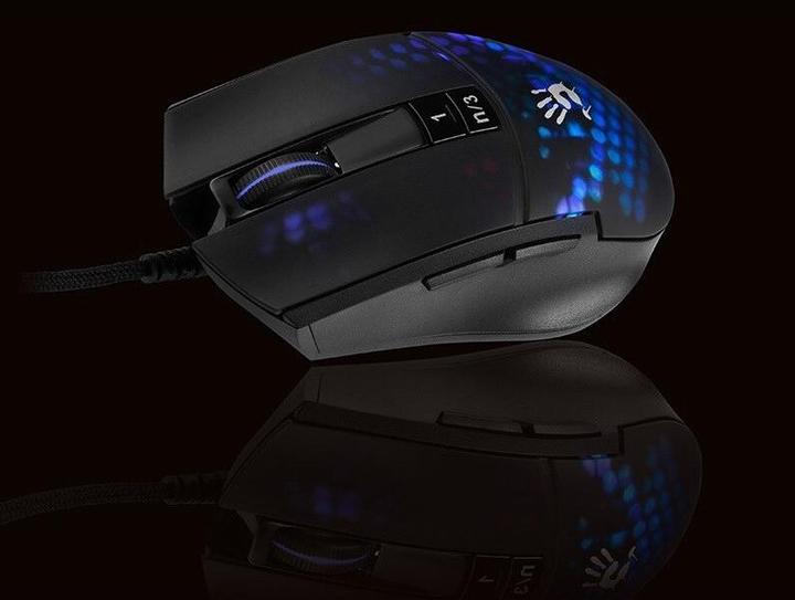 Actual product image A4Tech BLOODY A4TMYS47113 L65 MAX RGB Honeycomb (Activated) Mouse USB Type-A Optical 12 000 DPI (Cable)