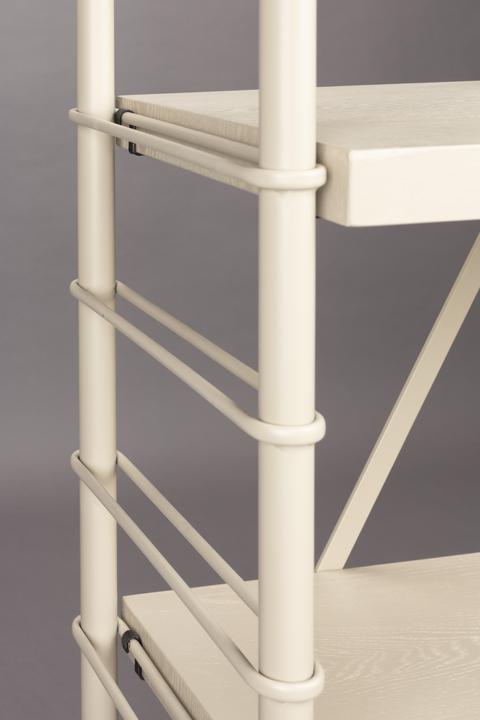 Image du produit Dutchbone Iron Shelf Beige Haute (90 x 36 x 180 cm)