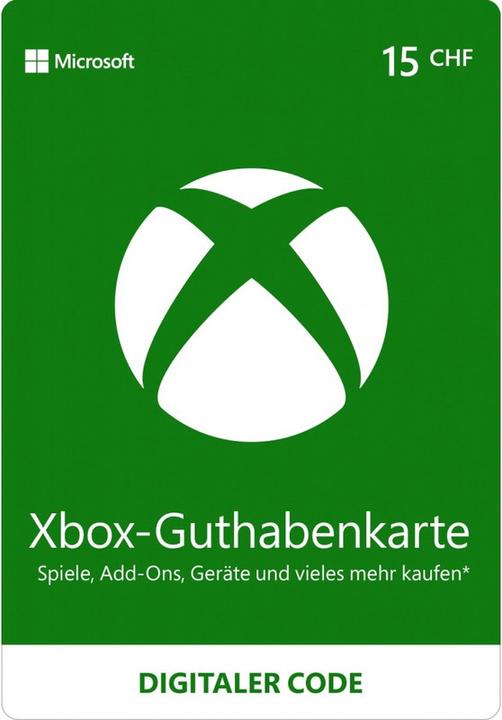 Microsoft Xbox-Store (15 CHF)