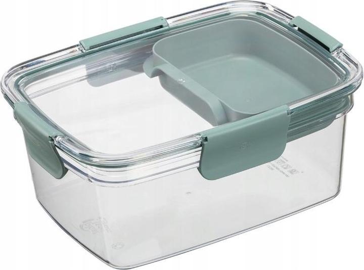 Actual product image Plast team Lunchbox Lyon To-Go, PP/Tritan, 1.5 L, green (1.50 l)