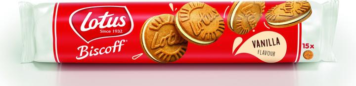 Actual product image Lotus Sandwich Vanilla 150g (1 pcs., 150 g)