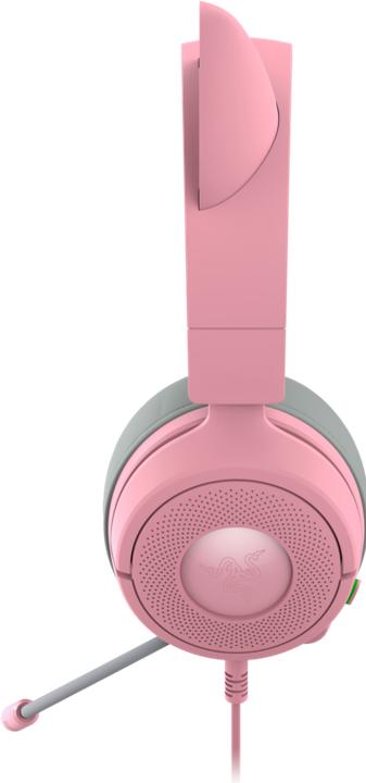 Actual product image Razer Kraken Kitty V3 X - Quartz (Cable)