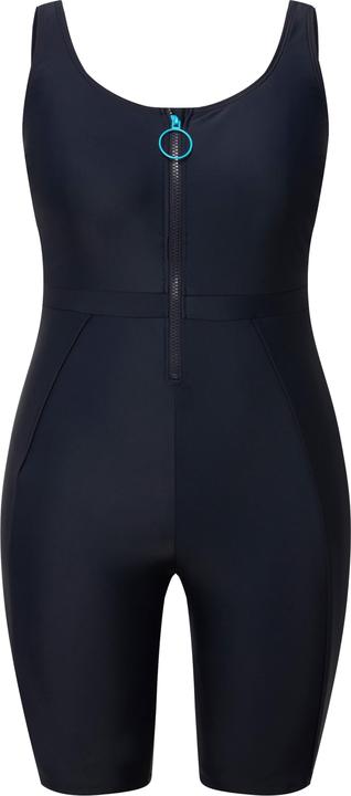 Produktbild Ulla Popken Badeanzug, langes Bein, ohne Softcups, Zipper (50)