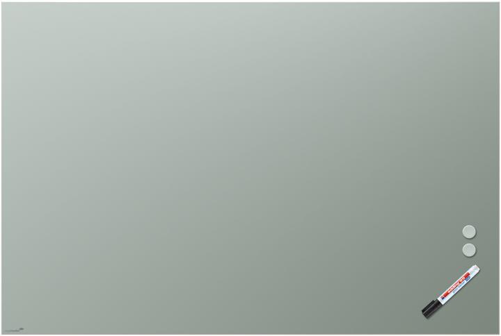 Actual product image Legamaster Glass board matte 7-104063 100x150cm sage green (100 x 150 cm)