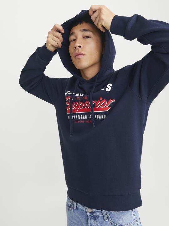 Produktbild Jack & Jones JJELOGO SWEAT HOOD 2 COL 24/25 NOOS (XS)