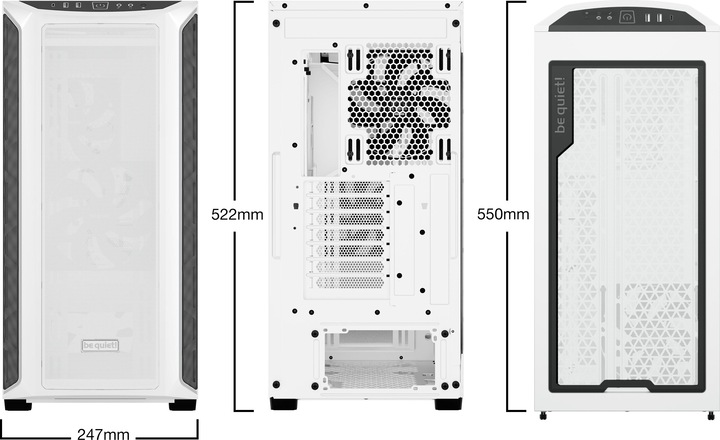Produktbild be quiet! hadow Base 800 DX (ATX, Mini-ITX, mATX)