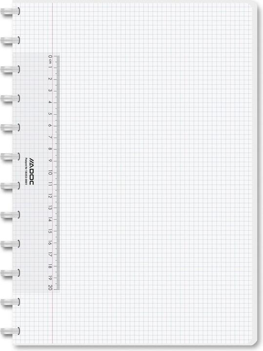 Image du produit Adoc Cahier Pap-Ex Iceline (A4, Quadrillé)