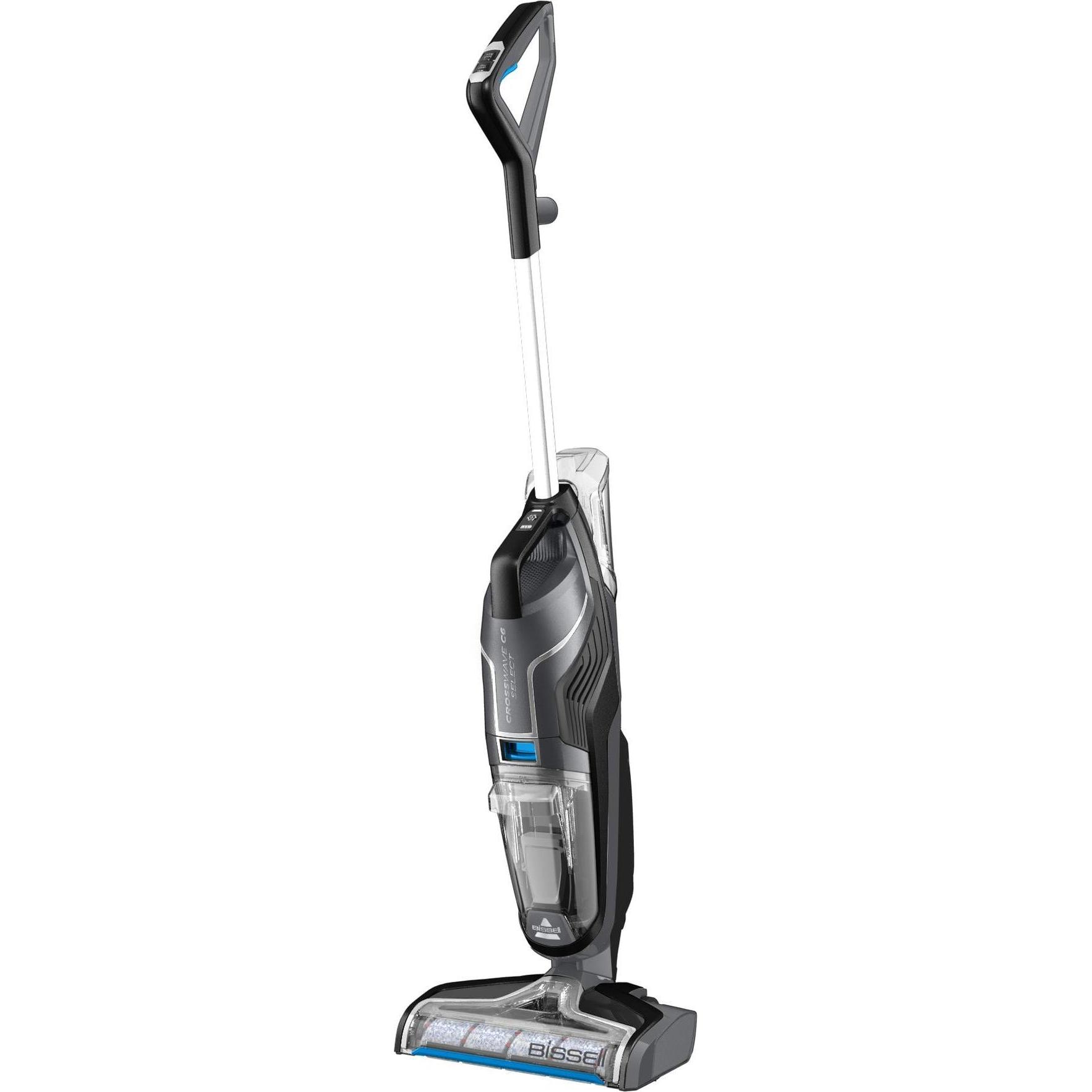 Bissell CrossWave C6 Cordless Select, Nassreiniger, Schwarz, Silber