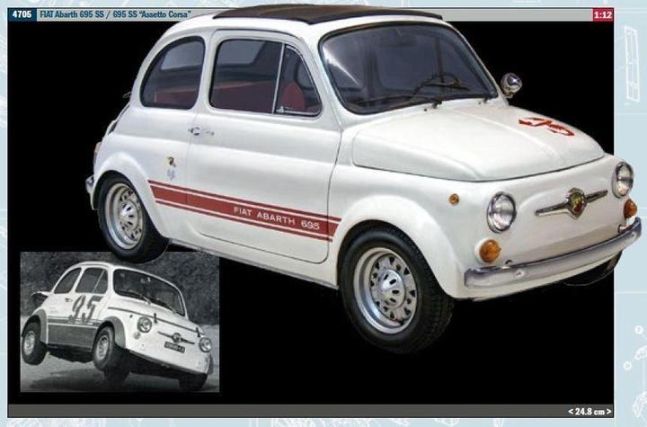 Produktbild 1:12 FIAT Abarth 695 SS/ Assetto Corsa