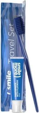 Hiskin Set Smile Toothpaste 30Ml + Blue Toothbrush + Toiletry Bag (30 ml)