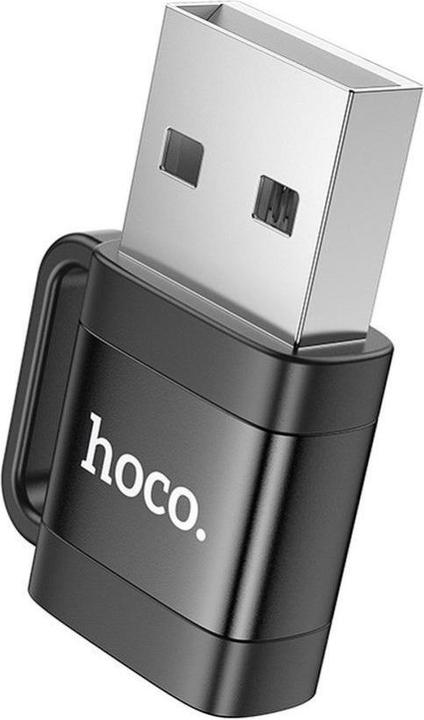 Image du produit Hoco Cable adapter OTG USB A (male) to Type C (female) 3A UA31D black (USB-A, USB-C)