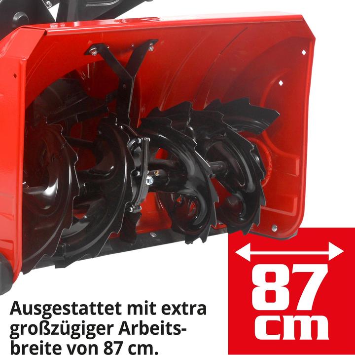 Hecht Benzin Schneefräse 9334 SQ (87 cm)
