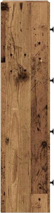 Image du produit vidaXL Bibliothèque imitation vieux bois 40x24x102 cm bois composite Bibliothèque (40 x 24 x 102 cm)