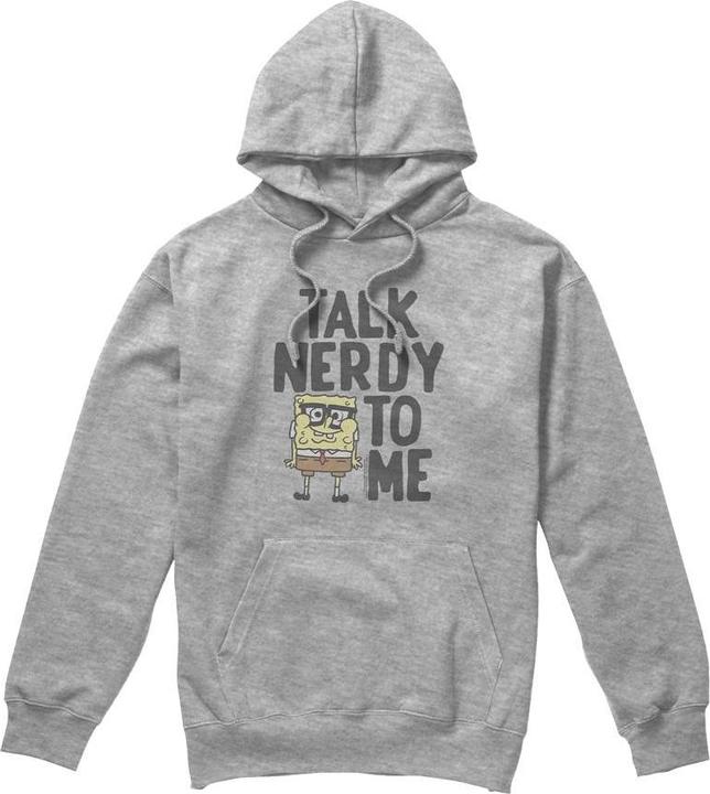 Produktbild Spongebob Squarepants Talk Nerdy To Me Kapuzenpullover (M)