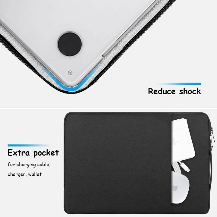 Immagine prodotto Only-Bags.Store Borsa Laptop Sleeve Handbag Compatibile con MacBook, Acer, Asus, Dell, Lenovo, HP Notebook Laptop (15.60", Acer, ASUS, CV, Dell, Lenovo)