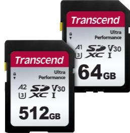 Productafbeelding Transcend SD-kaart SDXC SDC340S 160/50 MB/s (64 GB, SDXC, U3, UHS-I)