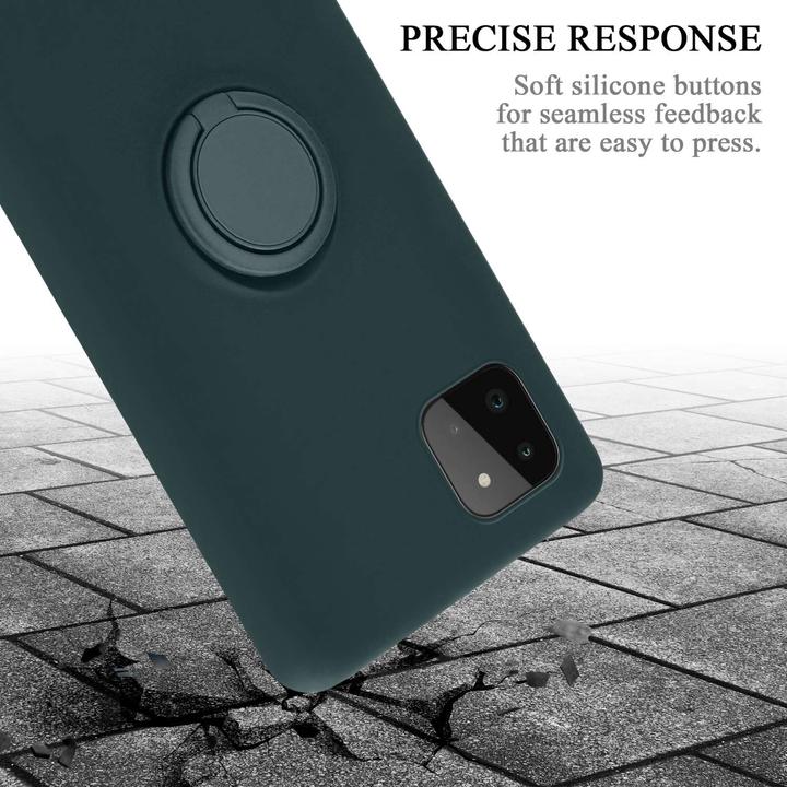 Actual product image Cadorabo TPU Liquid Ring Silicone Case Cover (Samsung Galaxy A22 5G)