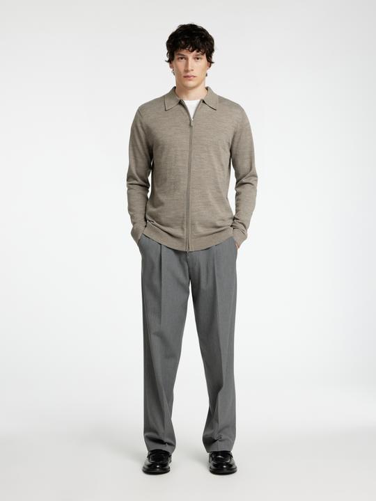Immagine prodotto Selected Homme Cardigan a maniche lunghe con zip (M)