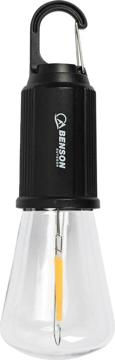 Benson LED Campinglampe mit Clip-Haken, 100lm, Akku, 2er-Set