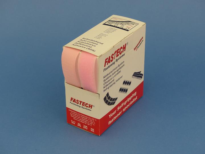 Image du produit Fastech Klettband-Box Pink (25 mm)