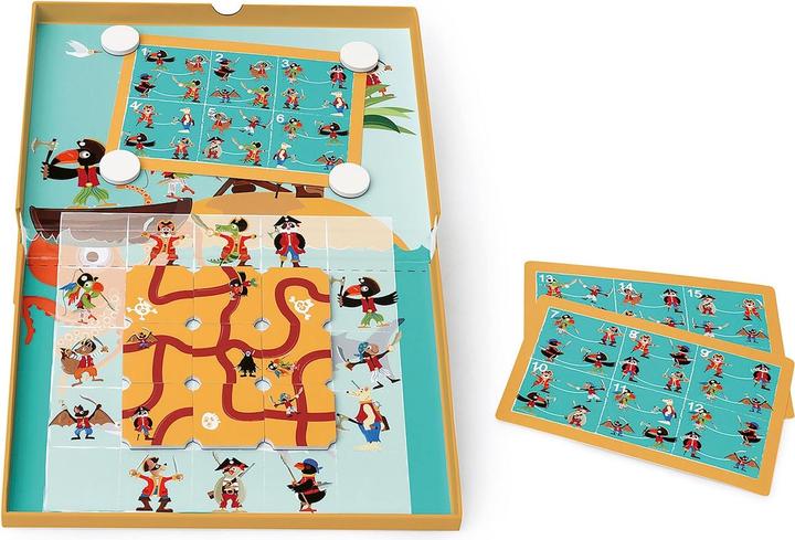 Image du produit Scratch Jeux magnétiques éducatifs Labyrinthe Pirates (Allemand)